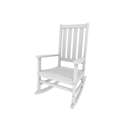 Seaside Casual Traditional Porch Rocker 