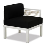 Telescope Ashbee Sectional Cushion End Section w/ Rope Accents - A050 