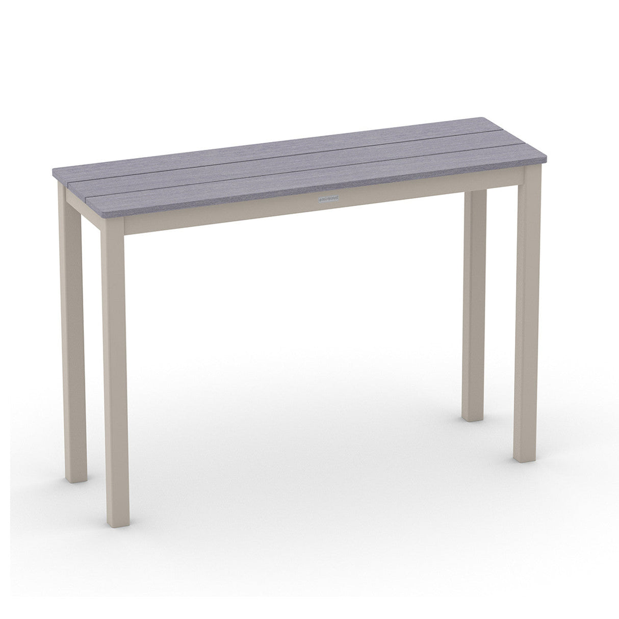 Telescope Balcony Height 18" x 54" Rect. Table w/ Parson Legs 