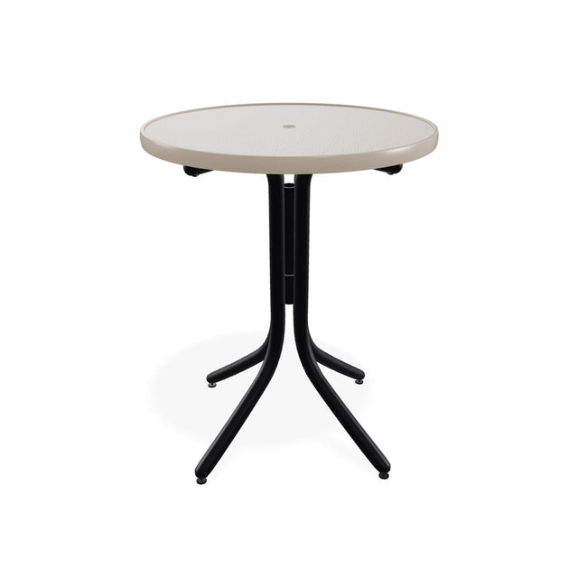 Telescope Balcony Height 30" Round Value Hammered Top Table - T980-3W20LEG 
