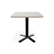 Telescope Balcony Height 36" Square Value Hammered Table w/ Pedestal - T930-3X20BAS 