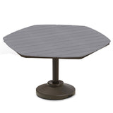 Telescope Balcony Height 62" Hexagonal MGP Top Table 