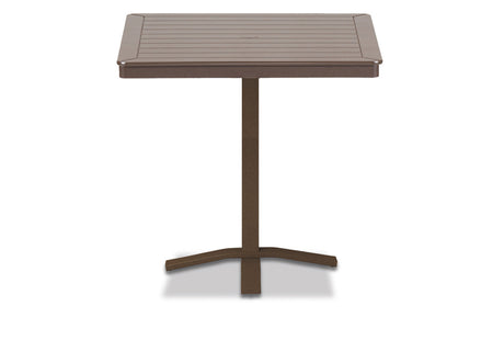 Telescope Bar Height 36" Square MGP Top Table w/ Pedestal 