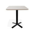 Telescope Bar Height 36" Square Value Hammered Table w/ Pedestal - T930-4X20BAS 
