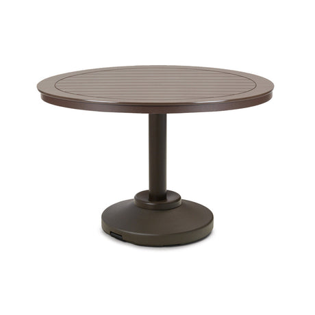 Telescope Bar Height 42" Round MGP Top Table w/ 80lb Pedestal 