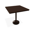 Telescope Bar Height 42" Square MGP Top Table w/ 80lb Pedestal 