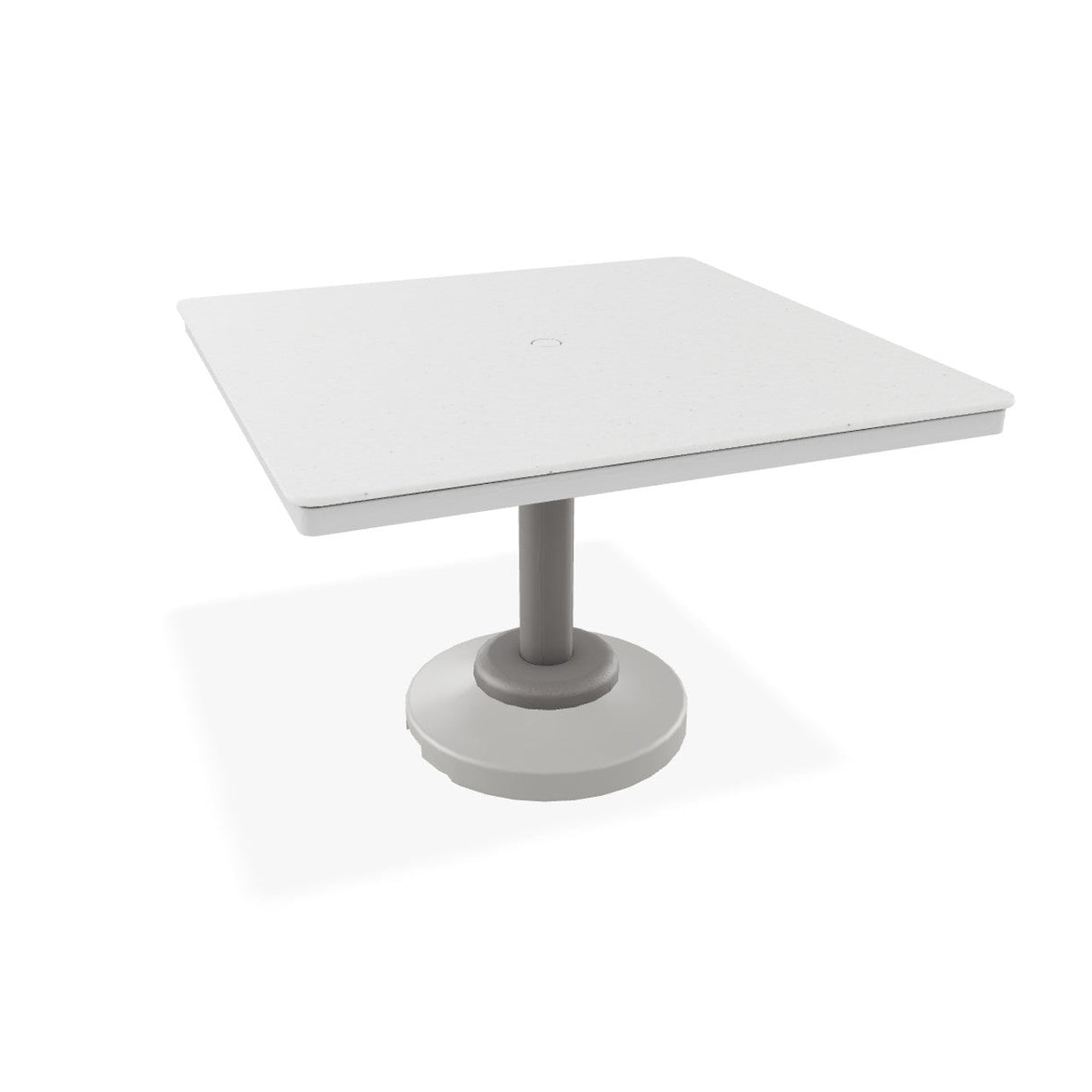 Telescope Bar Height 42" Square Origins Top Table w/ 80lb Base 
