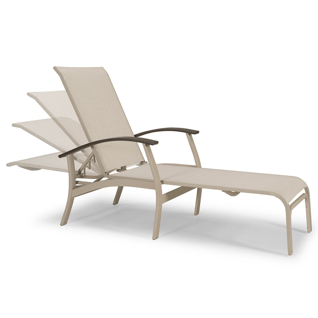 Telescope Belle Isle Sling Four Position Lay-flat Chaise - L020 1