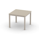 Telescope Dining Height 36" Square Top Table w/ Parson Legs 