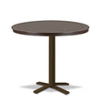 Telescope Dining Height 42" Round MGP Top Table w/ Pedestal 