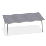 Telescope Dining Height 42" x 84" Rectangular MGP Top Table 1