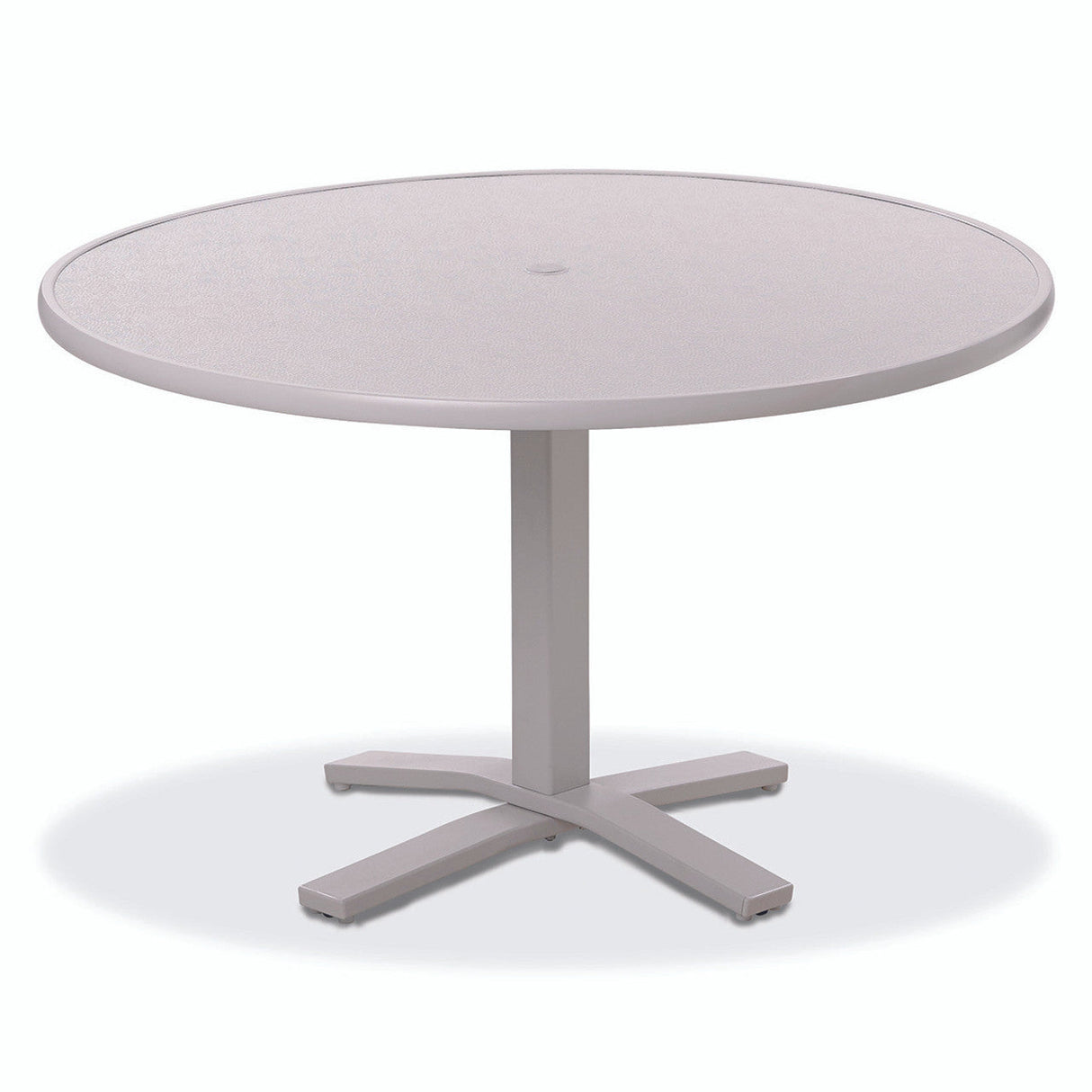 Telescope Dining Height 48" Round Value Hammered Table w/ Pedestal - T970-2X20BAS 