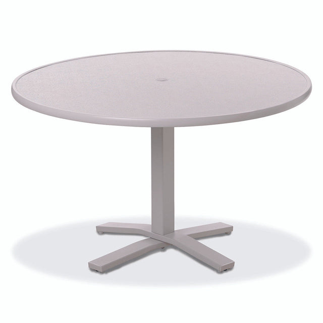 Telescope Dining Height 48" Round Value Hammered Table w/ Pedestal - T970-2X20BAS 