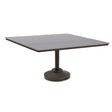 Telescope Dining Height 64" Square MGP Top Table w/ Tapered Legs 