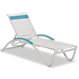 Telescope Helios Contract Strap Four-Position Lay-flat Stacking Chaise - 70R0 1