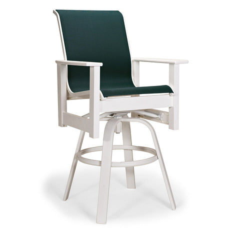Telescope Leeward MGP Sling Bar Height Swivel Arm Chair - 9590 