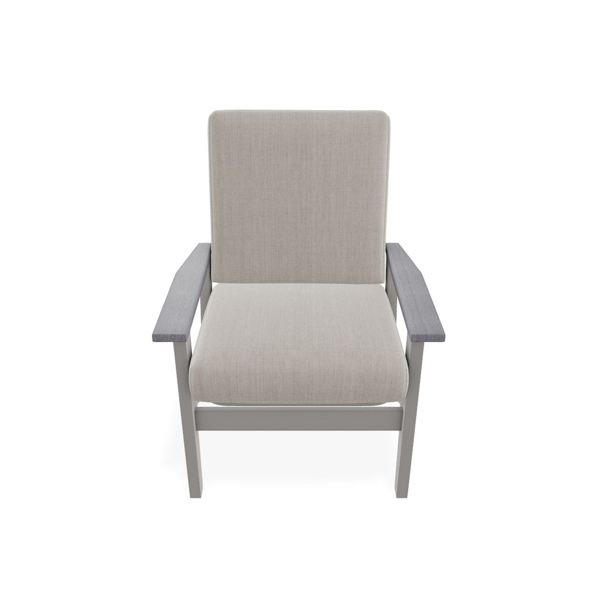 Telescope Wexler MGP Cushion Chat Height Arm Chair w/ Rustic Arms - R070 3