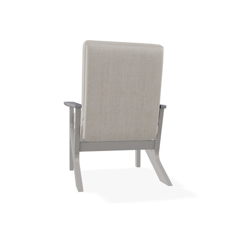 Telescope Wexler MGP Cushion Chat Height Arm Chair w/ Rustic Arms - R070 