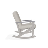 Telescope Wexler MGP Cushion Chat Height Rocker w/ Rustic Arms - R030 1