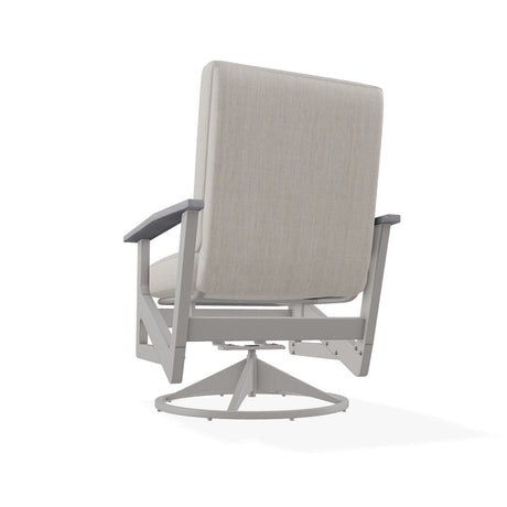 Telescope Wexler MGP Cushion Chat Height Swivel Rocker w/ Rustic Arms - R060 3