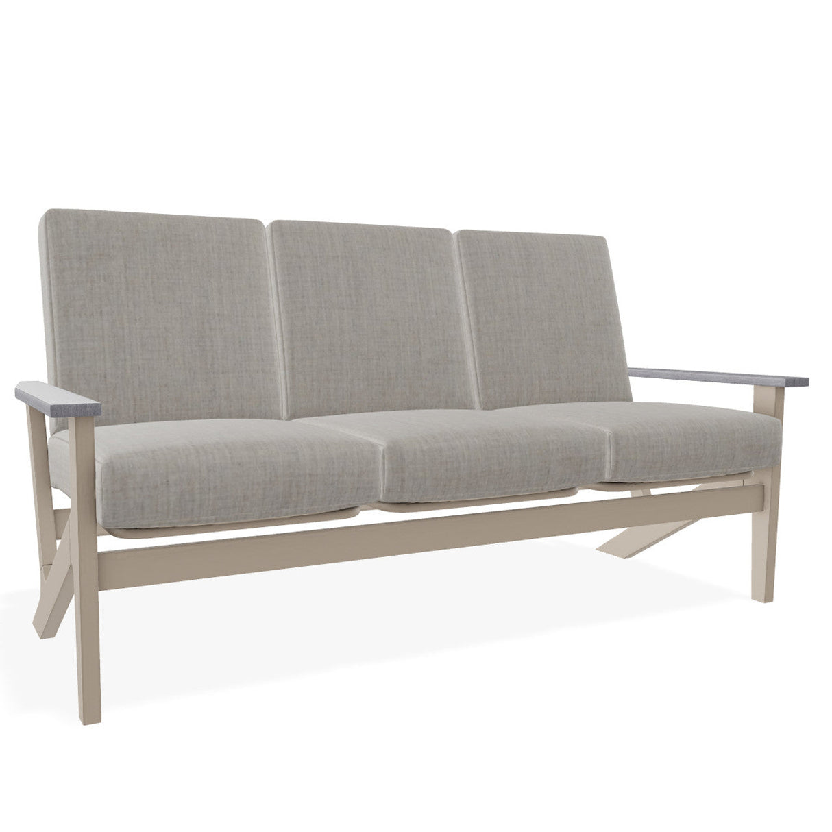Telescope Wexler MGP Cushion Chat Height Three-Seat Sofa - 5W50 
