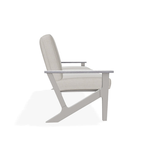 Telescope Wexler MGP Cushion Chat Height Three-Seat Sofa w/ Rustic Arms - R0R0 3