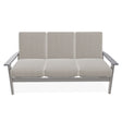 Telescope Wexler MGP Cushion Chat Height Three-Seat Sofa w/ Rustic Arms - R0R0 
