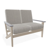 Telescope Wexler MGP Cushion Chat Height Two-Seat Loveseat w/ MGP Arms - 5W40 1