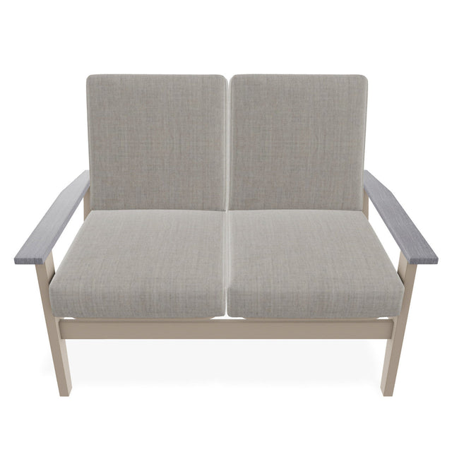 Telescope Wexler MGP Cushion Chat Height Two-Seat Loveseat w/ MGP Arms - 5W40 