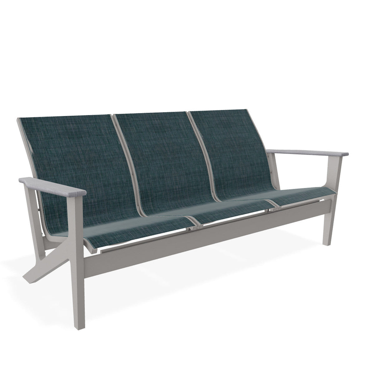 Telescope Wexler MGP Sling Chat Height Three-Seat Sofa - 6W50 3