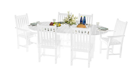 Wildridge 7 Piece Classic Dining Set - LCC-292 