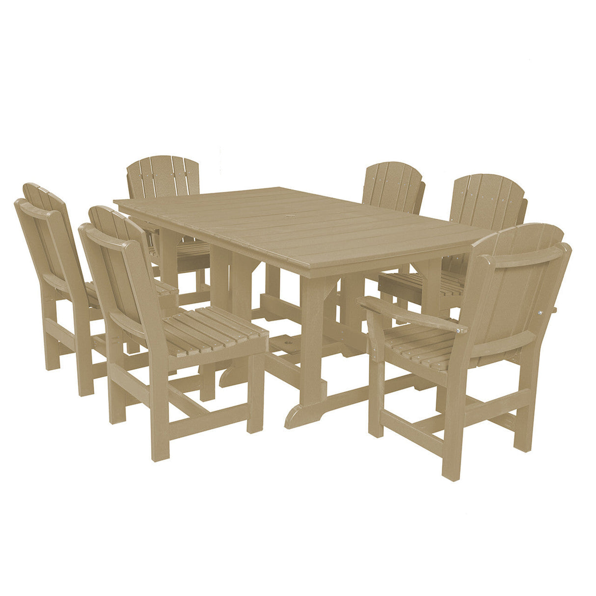Wildridge 7 Piece Heritage Dining Set - LCC-188 