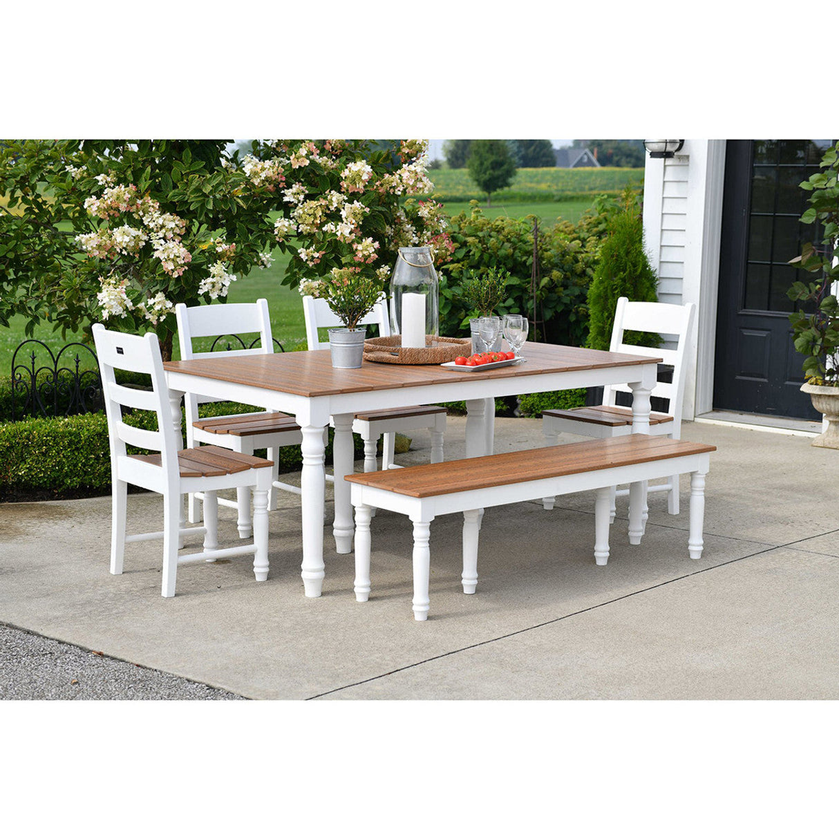 Wildridge 9 Piece Farm House Dining Set - LCC-590 